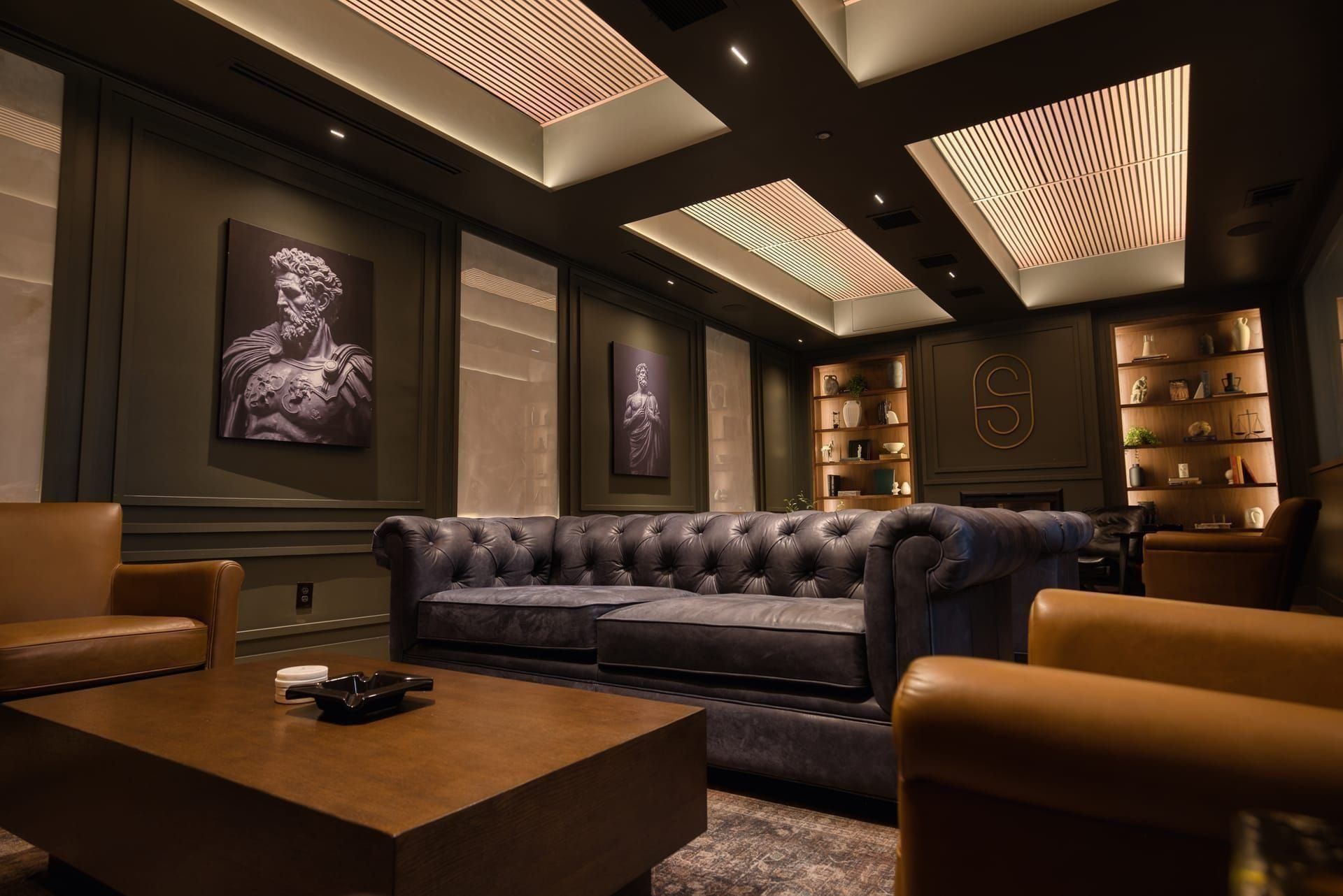 The Lighting Design Behind Houston's Most Exclusive Cigar Lounge